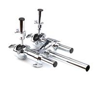 Jazzes Drum Parts Drum Holder Base Connecting Clamp Holder Double Set Clamp Bracket Mount Stand Stand Base