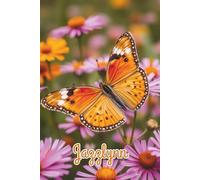Jazzlyn's Personalized Butterfly Faith Journal, Isaiah 40:31 Scripture Notebook, Christian Diary for Women, Teens, Girls: 6"x9", 120 Lined Pages, Eco-Friendly