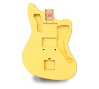 Jazzmaster Guitar Body - Buttercream Nitro Satin - 2 Piece American Alder