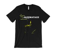 Jazzmatazz T Shirt - Hip hop Jazz Fusion - DJ Premier GURU Mass Appeal Black