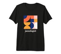 Jazzologist - Vintage Jazz Music Band - Minimal Tee Premium T-Shirt
