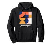 Jazzologist - Vintage Jazz Music Band - Minimal Tee Pullover Hoodie