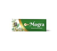 JB Agarbatti Mogra Incense Sticks 40g x 1 Pack - 9 Inch (22.86 cm) Long with Arabian Jasmine - Sweet & Exotic Fragrance for Meditation, Yoga & Home Use