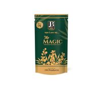 JB Agarbatti The Magic 3in1 Incense Sticks 300g 9 Inch (22.5 cm) Long Enchanting Floral & Fruity Mix with Sweet Aromatic Fragrance for Home & Meditation