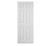 JB Kind Doors Colonist White Internal Fire Door - Grained