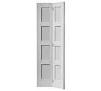 JB Kind Doors Montserrat White Bi-Fold Internal Door