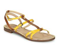 JB Martin Flat sandals 1GRIOTTES in Yellow 3.5