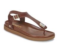 JB Martin Flat sandals ALEO in Brown 4