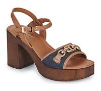 JB Martin Wedge sandals APPIA in Blue 7.5