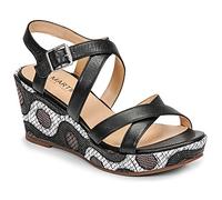 JB Martin Wedge sandals DARELO in Black 6.5