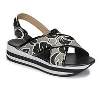 JB Martin Wedge sandals ILANG in Black 4