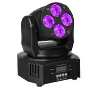JB Systems Clubwash Mini LED Moving Head 4x 12W Hex RGBAWUV