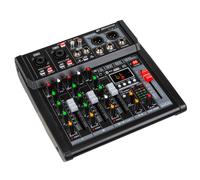 JB Systems LIVE-4 PA Mixer in a Handy Compact Format, 4 inputs / 3-channels
