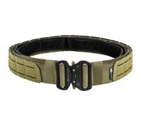 JB Tacticals MOLLE Laser Cut Tactical Belt with inner belt - Green