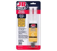 J-B Weld 50133 Plastic Bonder Structural Adhesive Syringe - Dries Tan - 25 ml (Pack of 2)