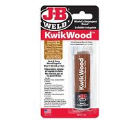 JB Weld 8257CAN KwikWood Wood Repair Epoxy Putty Stick- 3.5 inch, Tan, Light Brown, 1 oz.