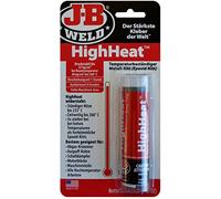 J-B Weld 8297-DEU HighHeat, Heat-Resistant epoxy Metal Putty for All high Temperature Jobs, Gray, one Size
