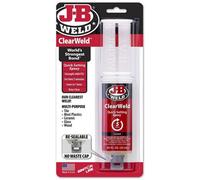 Jb Weld Clear Weld Quick Setting Epoxy Adhesive Super Strong Glue Syringe 5 Min