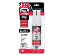 JB Weld ClearWeld 5 Minute Clear Epoxy 25mL Glass Plastic Metal Wood Adhesive