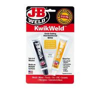JB Weld J-B Weld Kwikweld Steel-Reinforced Epoxy (6 Pack) - 28.4G Tubes Dark Grey, 6-Minute Set Time, 3127 Psi Strength