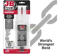 JB Weld Kwik Weld Quick Setting Steel Reinforced Strong Epoxy Glue Syringe