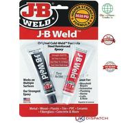 JB Weld Original Cold Weld JB8265 Steel Reinforced Epoxy Glue Stronger Bond