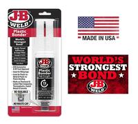 JB Weld Plastic Bonder - Syringe High Strength Body Panel Adhesive & Gap Filler