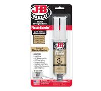 JB Weld TRA50133-TEX Plastic Bonder Syringe, Tan, Pack Of 1