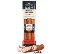 JBB Highlander Smoked Polish Pork Sausage with Garlic, Kiełbasa Góralska, Traditional Recipe, Ready to Eat, 1Kg