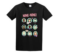 JBBKZ disc Men's Brooklyn Nine-Nine Squad T-Shirts Black L