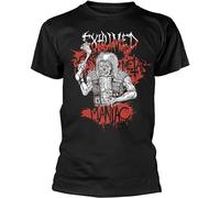 JBBKZ disc Men's Exhumed Gore Metal Maniac Shirt S -XXL Slim Fit Mens Death Metal Slim Fit Mens 15132 T-Shirts Black XXL