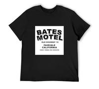 JBBKZ disc Men's Psycho Alfred Hitchcock and Norman Bates Black New in Packet. T-Shirts Black L