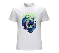 JBBKZ disc Men's Revocation Teratonesis T-Shirts White 3XL
