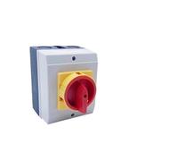 JBBQCEVHT 40A Isolator Isolation Switch YMD11-40D Padlock 3/4P with Waterproof Tank Enclosure IP65(4P)