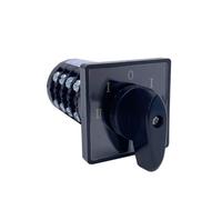 JBBQCEVHT 5P Five Positions HZ5B-20/4 Changeover Rotary Cam Switch 20A 4 Poles 16 Terminals Silver Contact