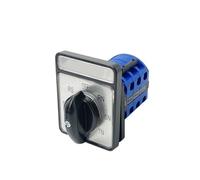 JBBQCEVHT Electric Voltmeter Three Poles 20A 7 Position Rotary Cam Switch Interruptor LW26-20YH5/3 CA10