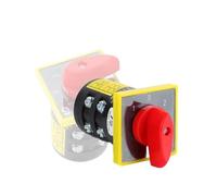 JBBQCEVHT HZ5B-10A Series Changeover Rotary Cam Switch 1-4 Poles Layers Two/Three Positions Control Circuit(2Layers-01Position)