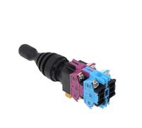 JBBQCEVHT Joystick Switch Momentary 2/4 Position 2/4NO Self Latching Spring Return Wobble Stick 22mm Monolever Rocker Cross HKL-FW(4 way Self reset)