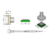 JBC C245223 SMD Desoldering Tip for T245