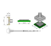 Jbc C245224 SMD Desoldering Tip for T245
