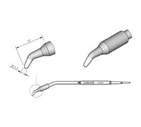 Jbc C250409 Soldering Tip for Aluminium 2 A Round
