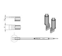 JBC C420274 Desoldering Tips Pair for HT420-A