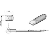 Jbc C470004 Soldering Tip for T470 Chisel