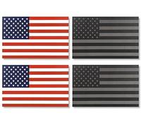 JBCD 3 Pcs American Flag Magnet Decal USA US Magnet Stickers, July 4th Decoration Veteran Party Memorial Day Decal Magnetic Sticker for Cars Vehicles Trucks, 3x5 Inches
