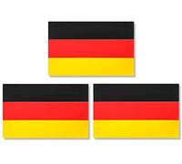 JBCD 3 Pcs Germany Flag Magnet Decal German Flag Magnet Stickers, Heavy Duty Germany German Decal Magnetic Sticker for Cars Vehicles Trucks, 3x5 Inches