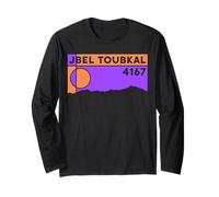 Jbel Toubkal Hiking Morocco Trekking Tour Atlas Mountains Long Sleeve T-Shirt