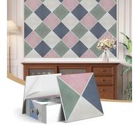 JBER 12Pack Acoustic Panels, Self-Adhesive Sound Proofing Panels for Walls, 3D Retro Stylish Decorative Sound Absorption Brick Wall Panels for Studio, Home, Offices, 30×30×1cm, Earthy Tones