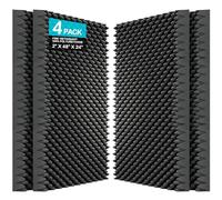 JBER 4 Pack Egg Crate Acoustic Foam Panels, Large Sound Proof Foam Panels