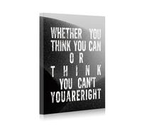 JBER Inspirational Quotes Wall Art, Motivational Posters for Office Decoration Room Decor Poster Bedroom Kitchen Wall Art, Birthday Gift, Framed,40x30 cm(Quote 3)