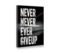 JBER Inspirational Quotes Wall Art, Motivational Posters for Office Decoration Room Decor Poster Bedroom Kitchen Wall Art, Birthday Gift, Framed,40x30 cm(Quote 2)